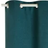 4MURS Rideau thermique KODI coloris bleu paon 140 x 260 cm - 4MURS
