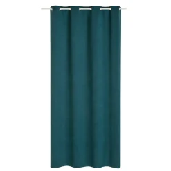 4MURS Rideau thermique KODI coloris bleu paon 140 x 260 cm - 4MURS