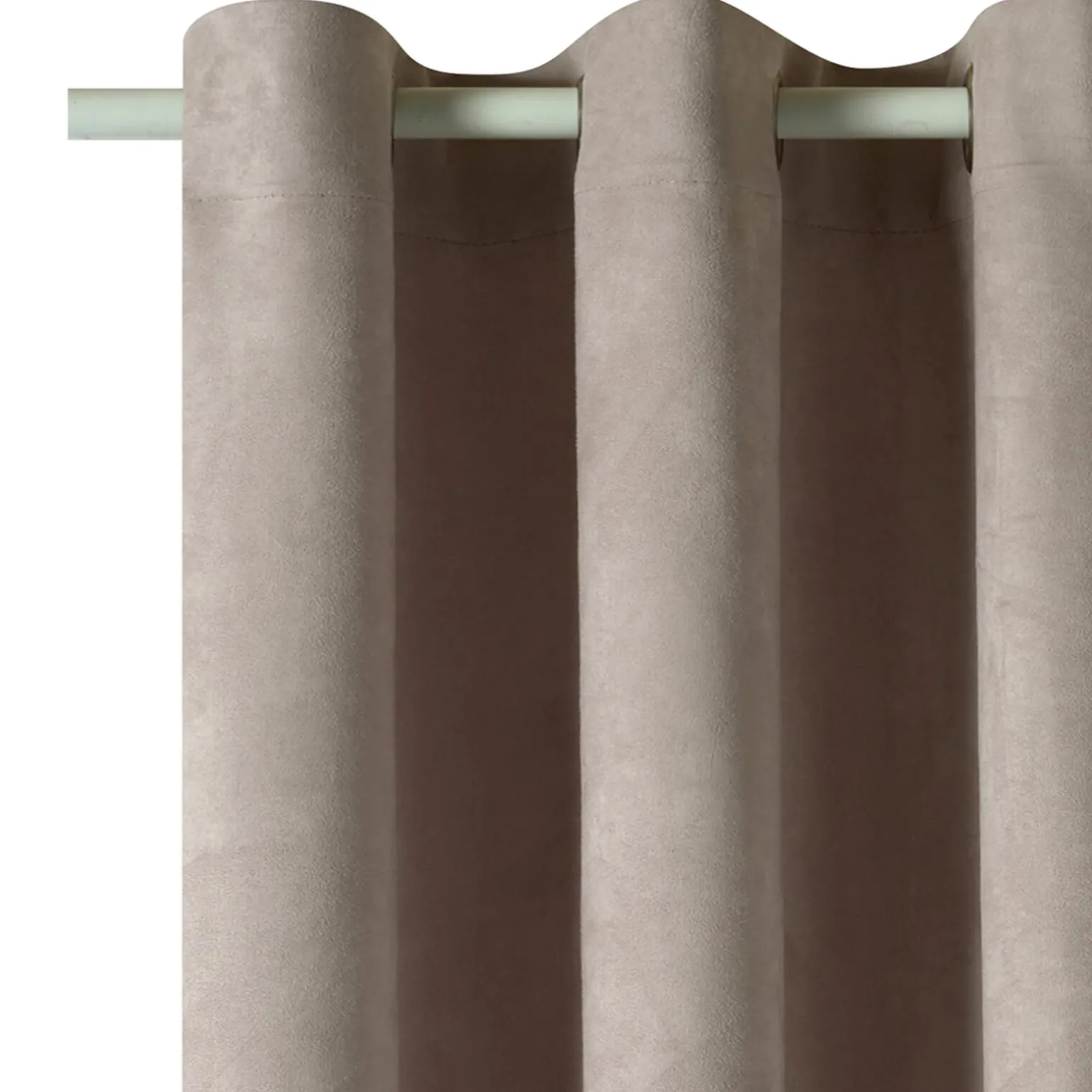 4MURS Rideau VELVET coloris tourterelle 140 x 260 cm - 4MURS
