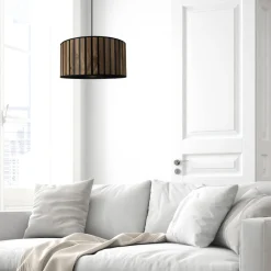 4MURS Suspension LATTY coloris bois foncé 19 x 38 cm - 4MURS