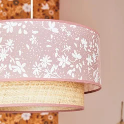 4MURS Suspension ZOÉ coloris rose doux 20 x 38 cm - 4MURS