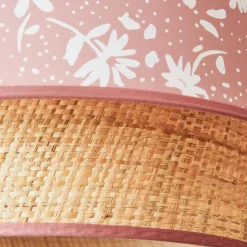 4MURS Suspension ZOÉ coloris rose doux 20 x 38 cm - 4MURS