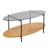 4MURS Table basse NASH coloris noir 109 x 42 cm - 4MURS