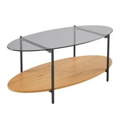 4MURS Table basse NASH coloris noir 109 x 42 cm - 4MURS