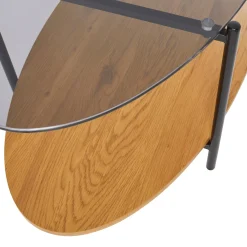4MURS Table basse NASH coloris noir 109 x 42 cm - 4MURS