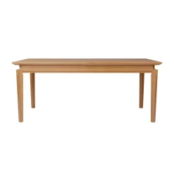 4MURS Table de salle à manger FIGARI chêne clair 150 x 85 cm - 4MURS