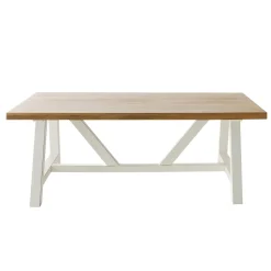 4MURS Table de salle à manger ETRETAT naturel 100 x 200 cm - 4MURS