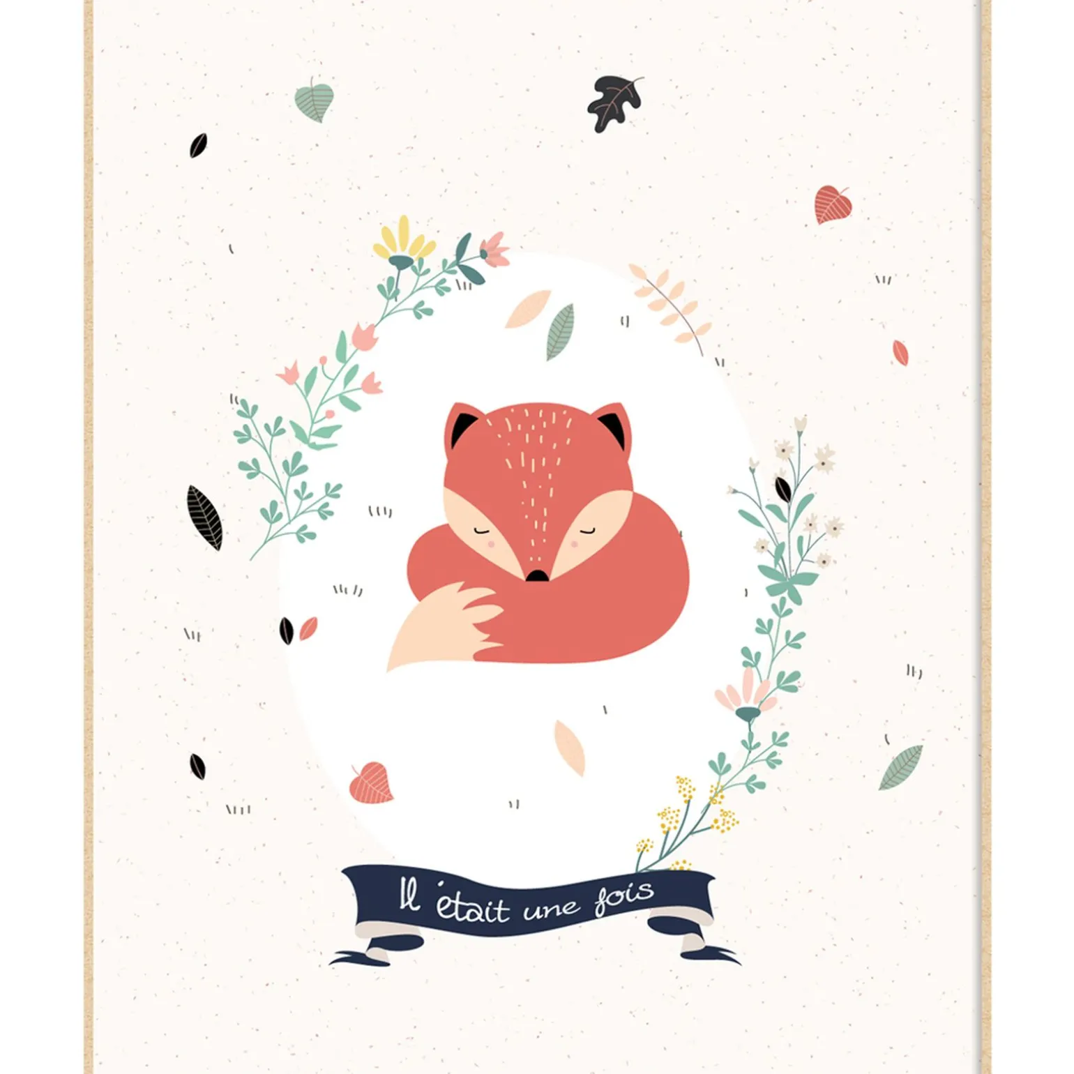 4MURS Tableau FOREST LAND coloris beige - 4MURS