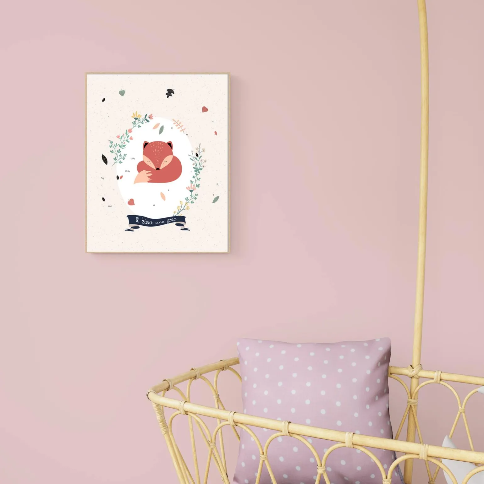 4MURS Tableau FOREST LAND coloris beige - 4MURS