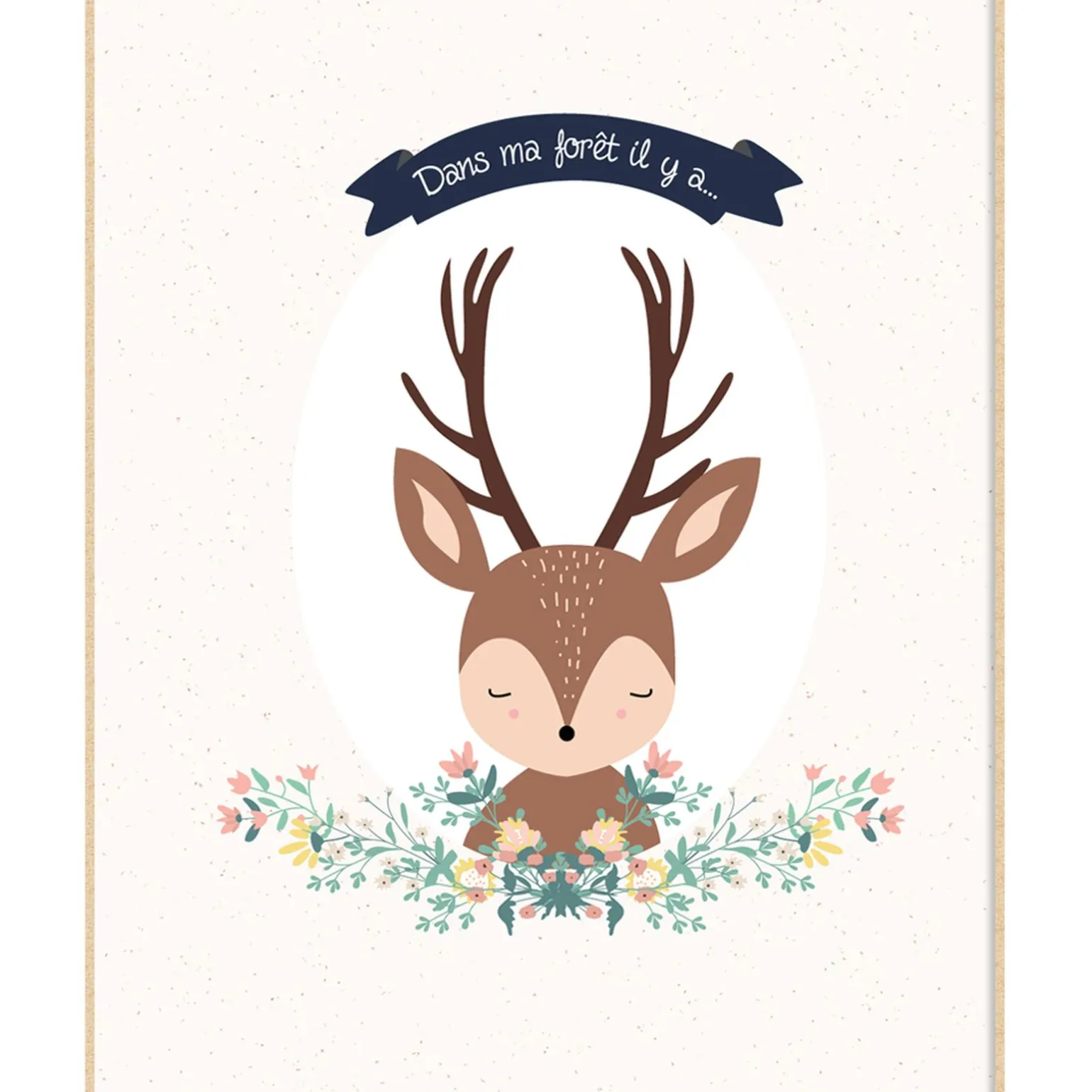 4MURS Tableau FOREST LAND coloris brun - 4MURS