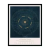 4MURS Tableau MAP ASTRO coloris noir - 4MURS