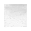 4MURS Tableau NAHIMA coloris blanc cassé - 4MURS