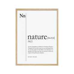 4MURS Tableau NATURE coloris blanc - 4MURS