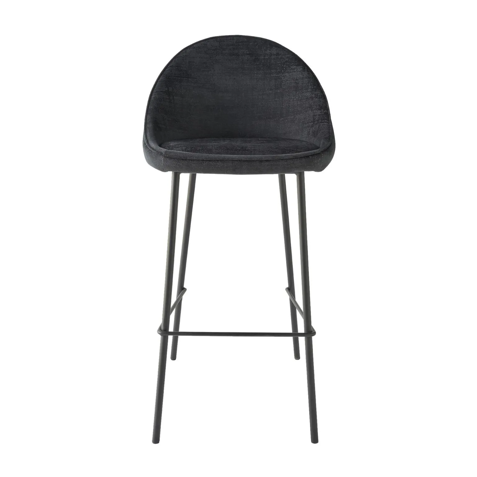 4MURS Tabouret de bar CAITLYNE coloris noir - 4MURS