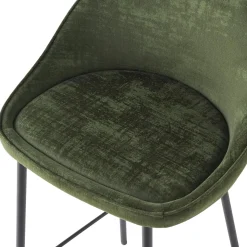 4MURS Tabouret de bar CAITLYNE coloris vert - 4MURS