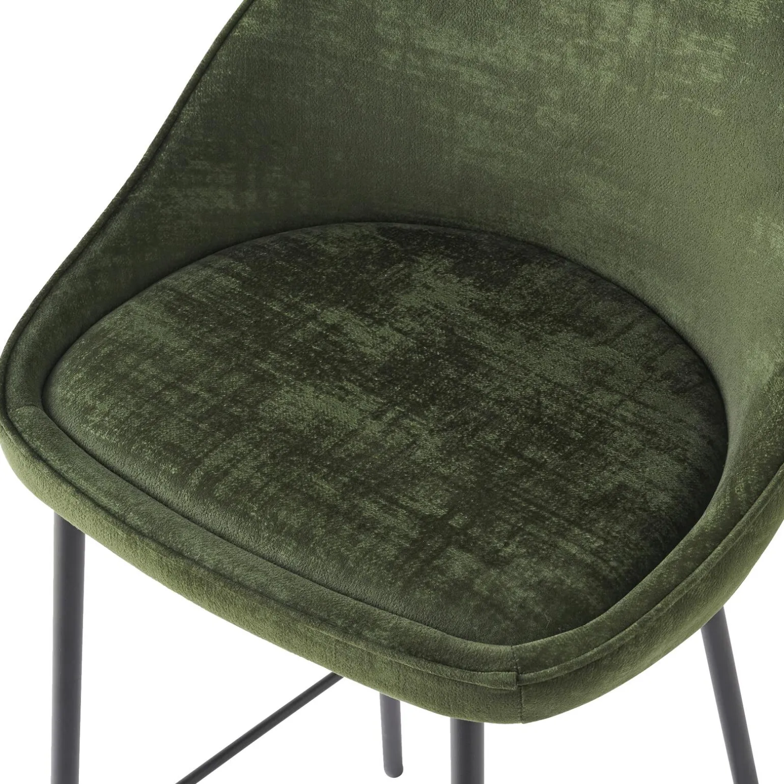4MURS Tabouret de bar CAITLYNE coloris vert - 4MURS