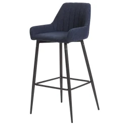4MURS Tabouret de bar CASSIA coloris bleu - 4MURS