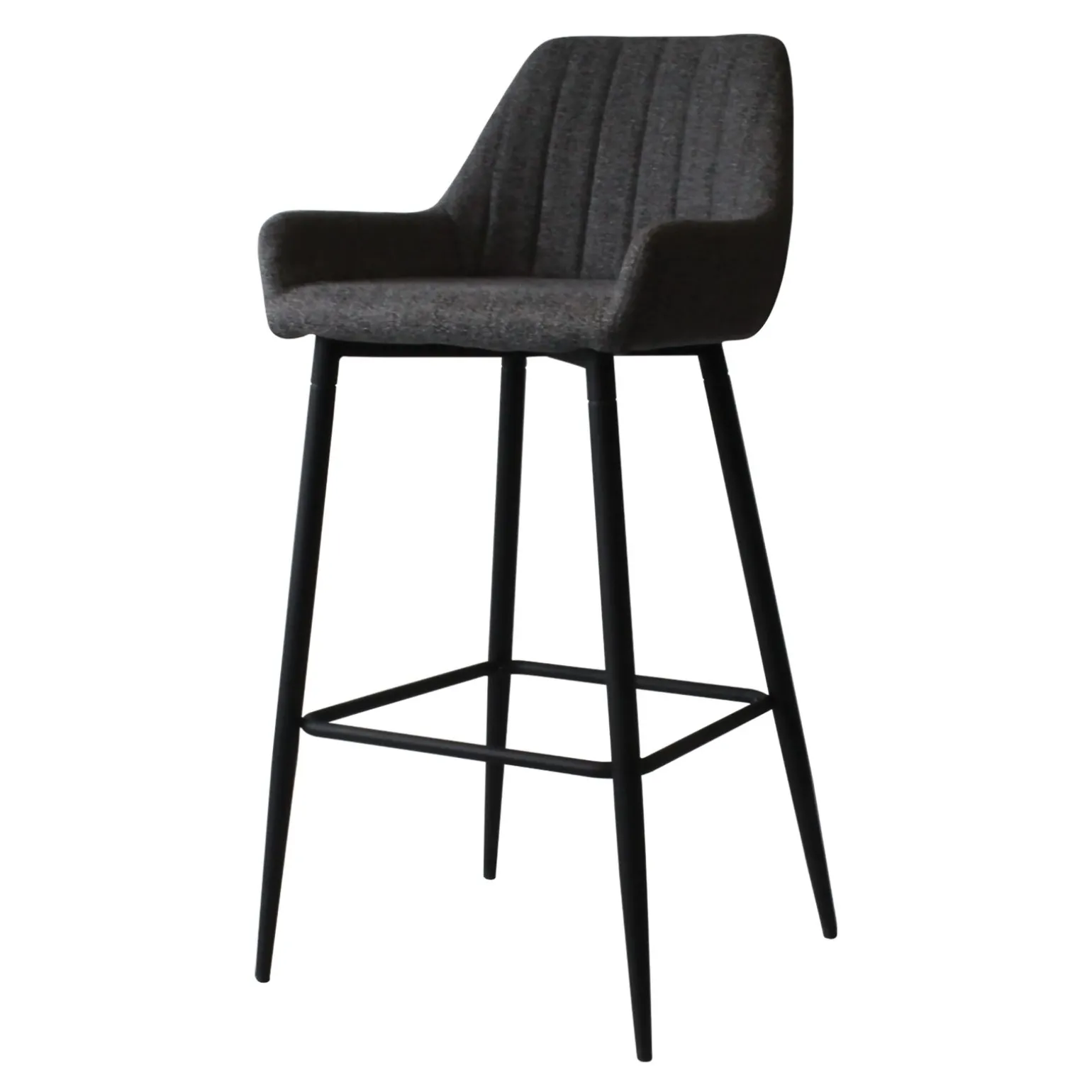 4MURS Tabouret de bar CASSIA coloris gris chiné - 4MURS