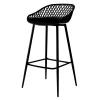 4MURS Tabouret de bar HEWITT coloris noir - 4MURS
