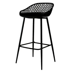 4MURS Tabouret de bar HEWITT coloris noir - 4MURS