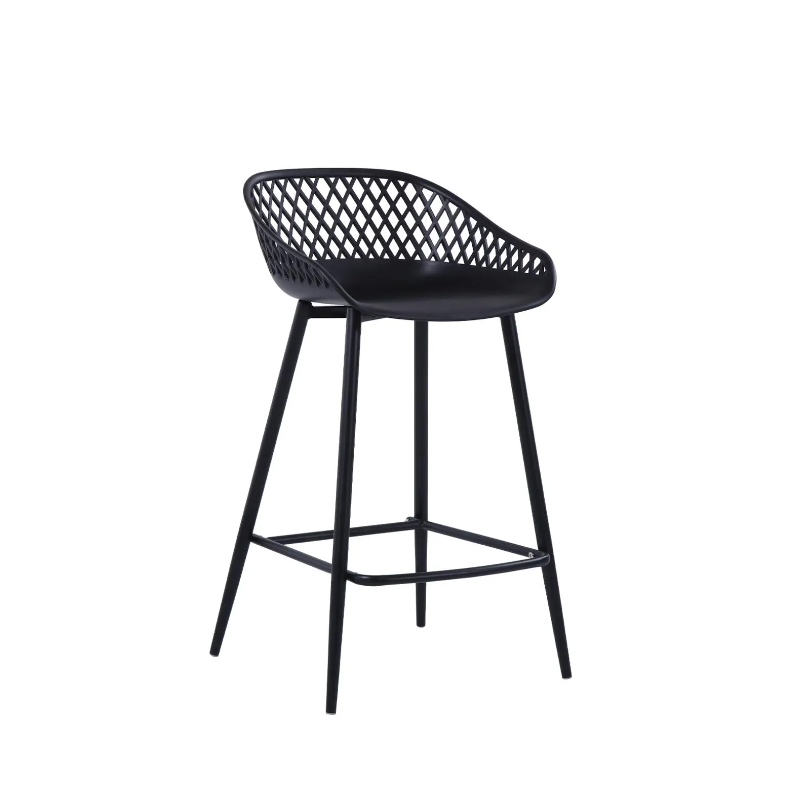 4MURS Tabouret de plan de travail HEWITT coloris noir - 4MURS
