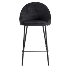 4MURS Tabouret de plan de travail CAITLYNE coloris noir - 4MURS