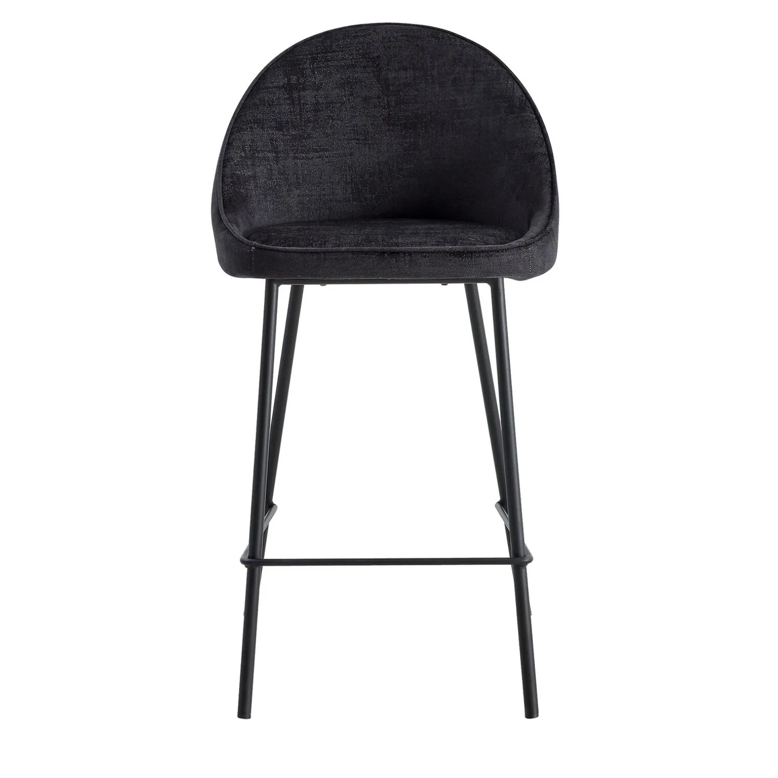 4MURS Tabouret de plan de travail CAITLYNE coloris noir - 4MURS