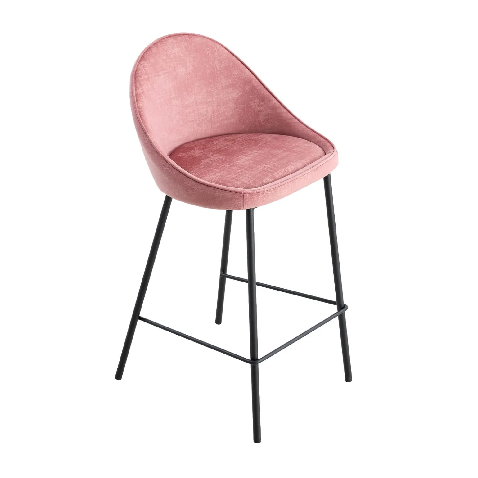4MURS Tabouret de plan de travail CAITLYNE coloris rose - 4MURS