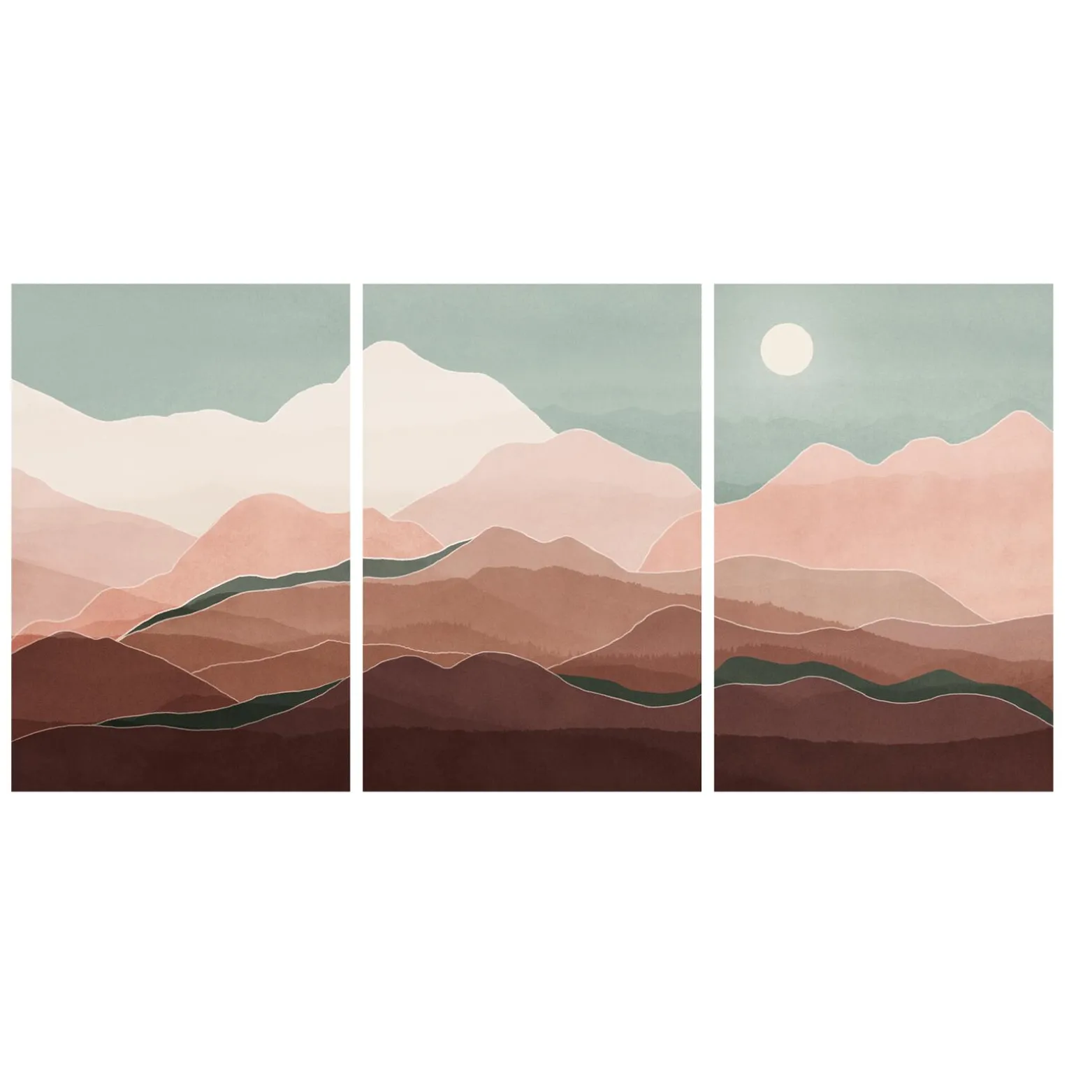 4MURS Toile imprimée TOUBKAL 123 x 60 cm - 4MURS