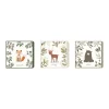 4MURS Triptyque LES ANIMAUX SAUVAGES coloris multicolore - 4MURS