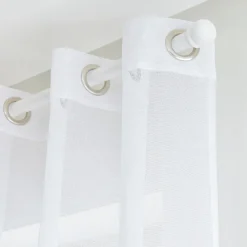4MURS Voilage CANOAS coloris blanc 140 x 260 cm - 4MURS