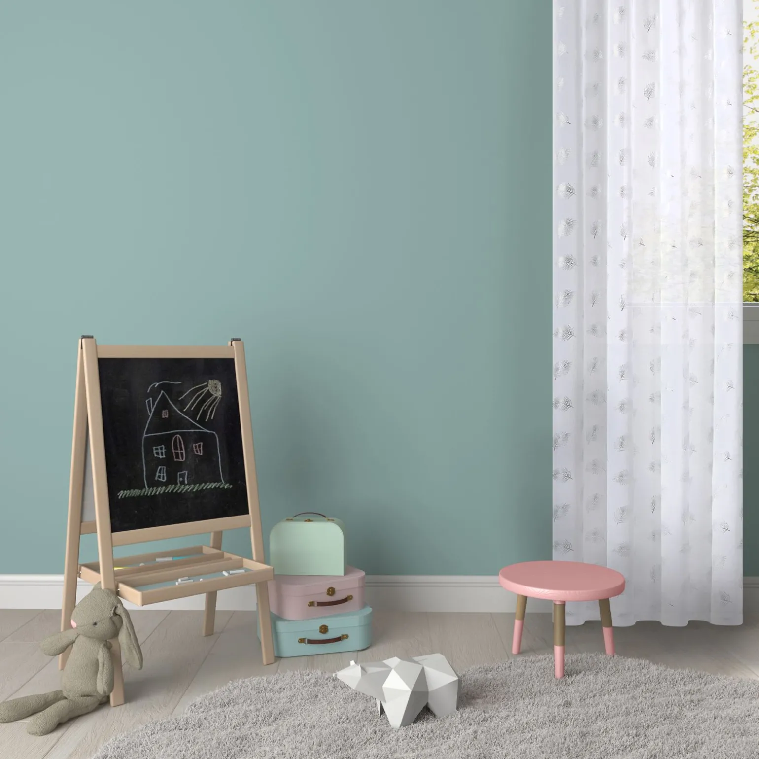 4MURS Voilage FUEGO coloris blanc 140 x 240 cm - 4MURS