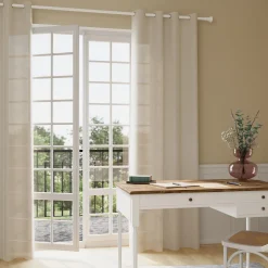 4MURS Voilage ISADORA coloris beige 140 x 240 cm - 4MURS