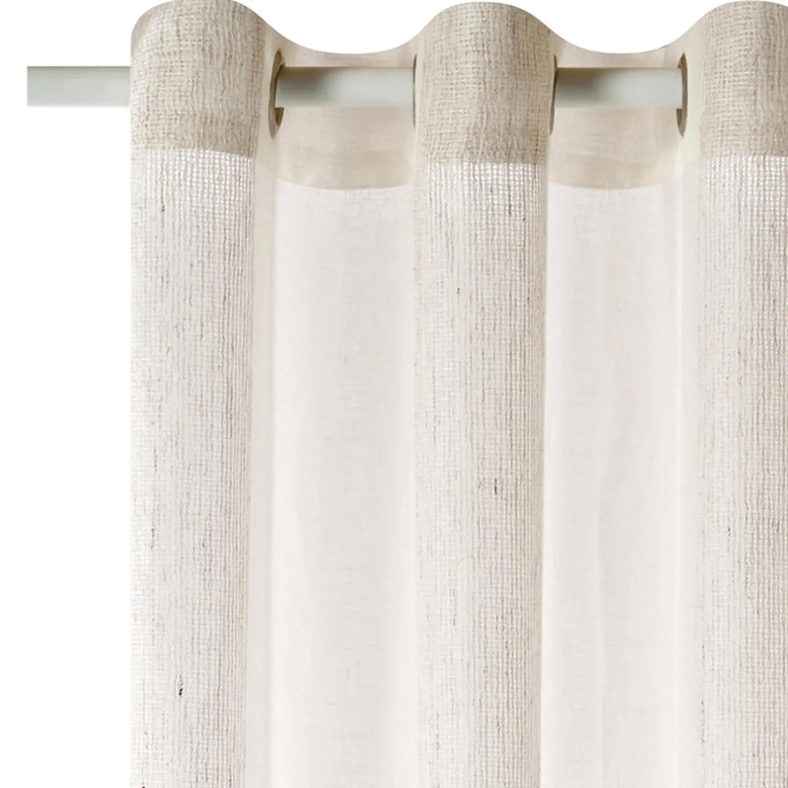 4MURS Voilage Lin FILAO coloris naturel 140 x 260 cm - 4MURS