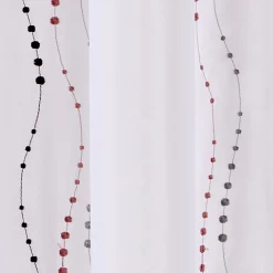 4MURS Voilage LYANA coloris bordeaux 140 x 240 cm - 4MURS