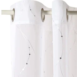 4MURS Voilage PLATINIUM coloris blanc 140 x 240 cm - 4MURS
