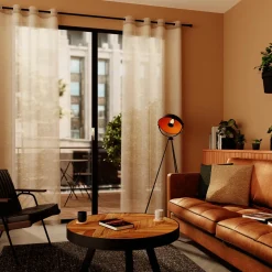 4MURS Voilage SBARI coloris naturel 140 x 240 cm - 4MURS