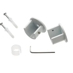 Naissance HOWLITE coloris blanc diamètre barre 1,9 cm - 4MURS