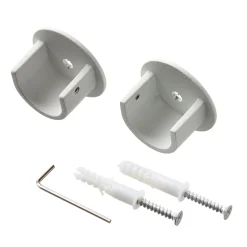 Naissance VELOURS blanc grainé diamètre barre 2,8 cm - 4MURS