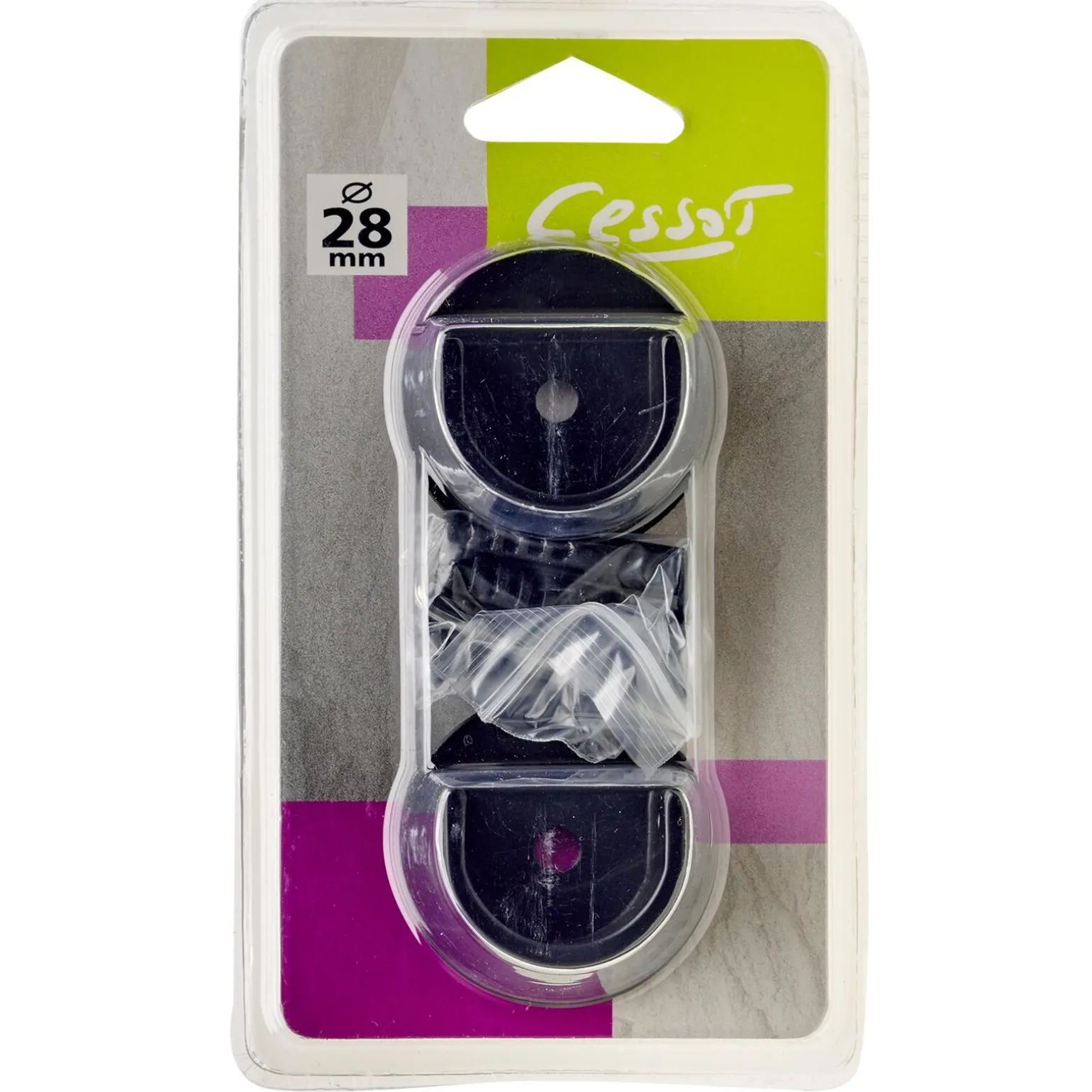 Naissance ZEN coloris noir mat diamètre barre 2,8 cm - 4MURS