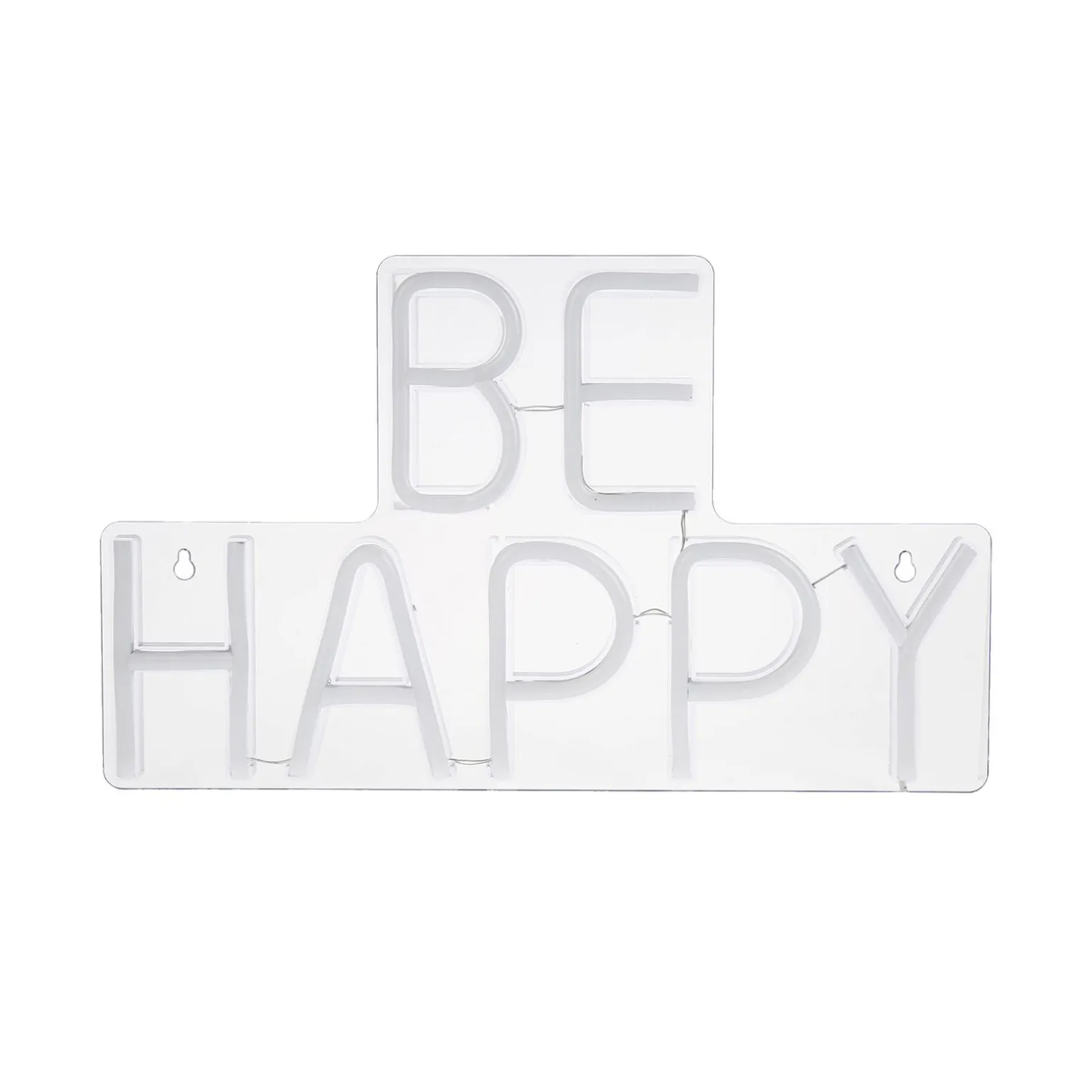Néon BE HAPPY coloris rose - 4MURS