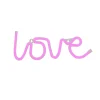 Néon LOVE coloris rose - 4MURS