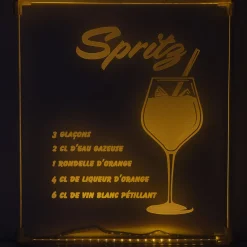 Néon SPRITZ coloris orange - 4MURS