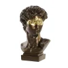 Objet déco DAVID coloris Cuivre/Or - 4MURS