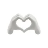 Objet déco LOVE HAND coloris blanc - 4MURS