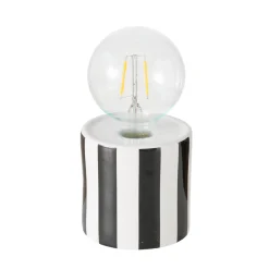 Objet lumineux ITCHY coloris noir/blanc 18 x 9 cm - 4MURS