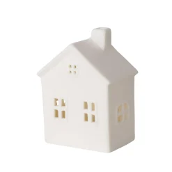 Objet lumineux LYKKA coloris blanc 10 x 7 cm hauteur 10 cm - 4MURS