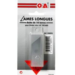 Ocai Kit 10 lames gratte vitre - 4MURS
