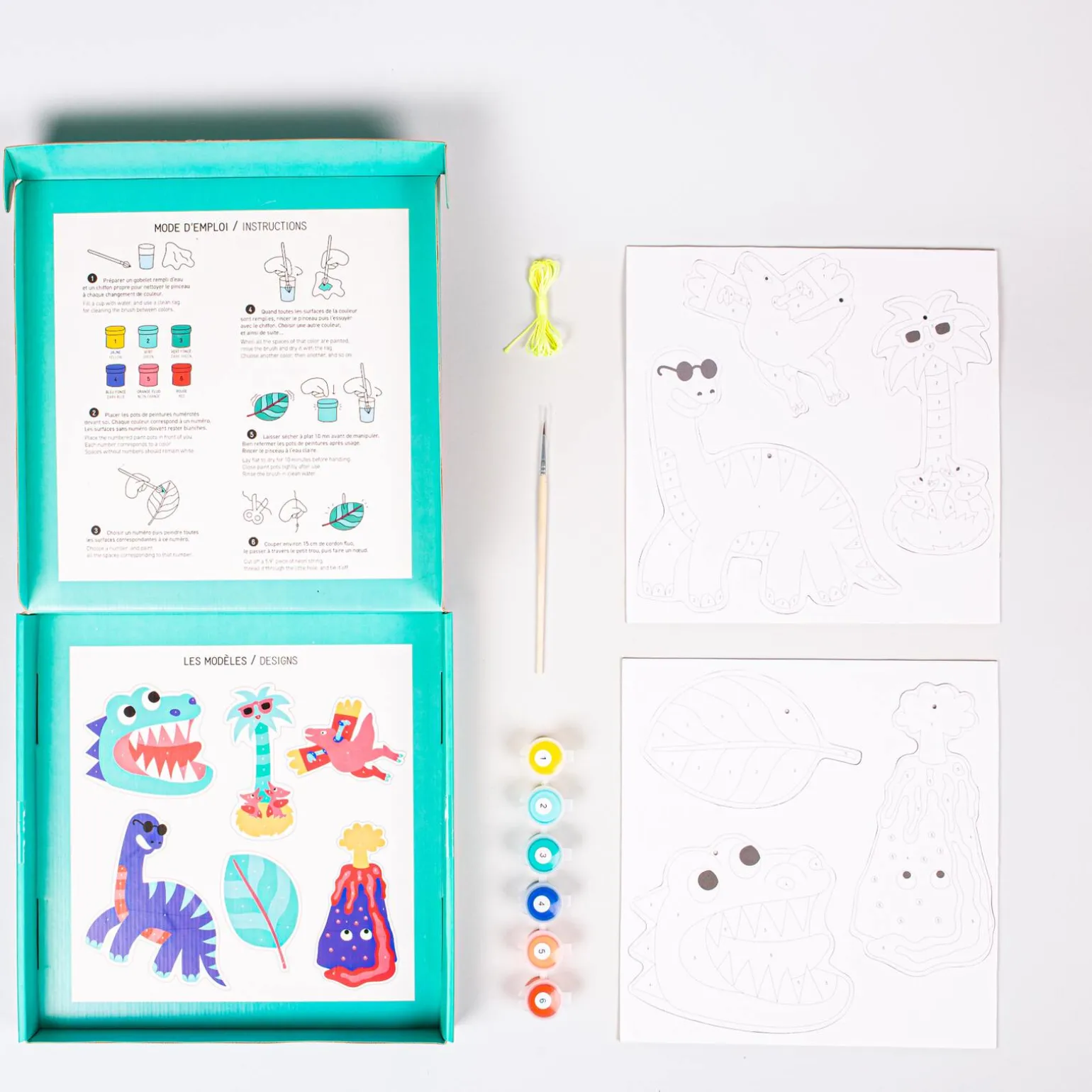 OMY Kit de peinture DINOS - 4MURS