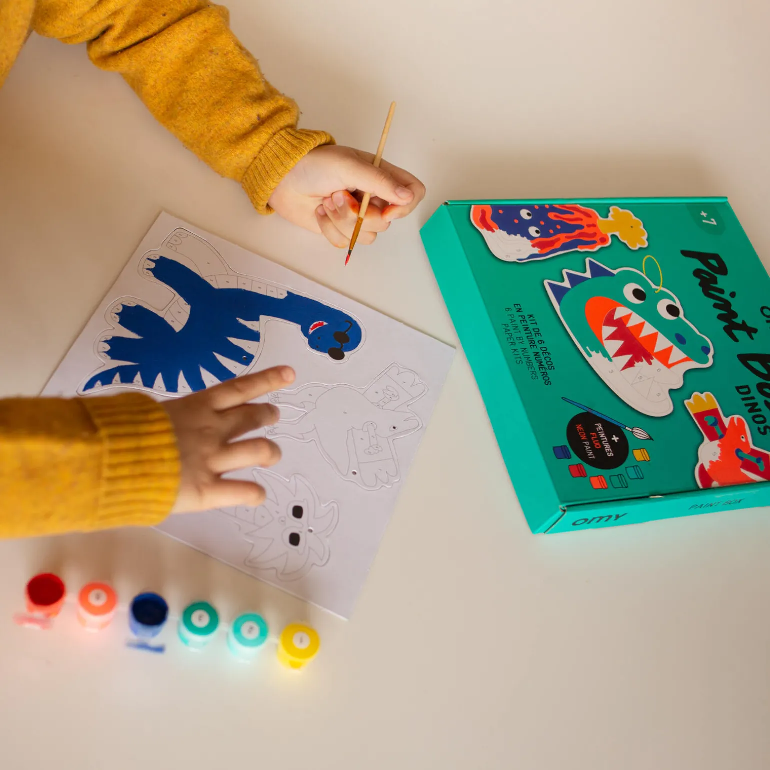 OMY Kit de peinture DINOS - 4MURS
